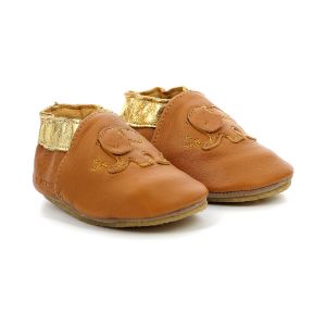 Robeez Garçon Fille CUTEELEFANT CRP Chausson, Camel, 23 EU