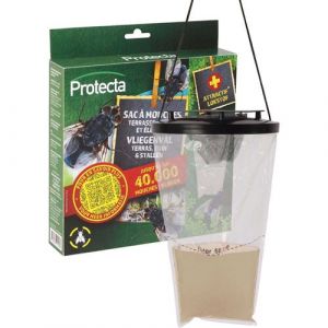 Protecta Piège à mouches 3.5 litres avec 4 appâts