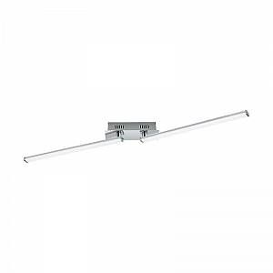 Eglo Plafonnier LASANA 2 LED Chrome, 2 lumières - Moderne - Intérieur - 2