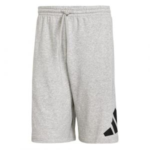 Adidas Homme Essentials BIG Logo French Terry Short, Medium Grey Heather/Black, M