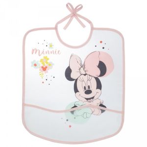 Babycalin Bavoir imperméable Disney Minnie Floral avec poche - 6 mois