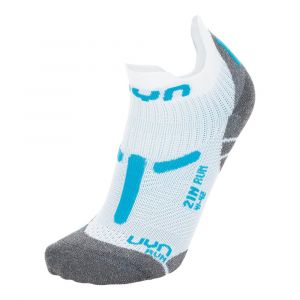 UYN " 2" Running Socks Women, white/turquoise EU 37/38 Chaussettes course à pied"