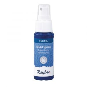 Rayher Spray Textile, Bleu Ultra, Flacon 50ml