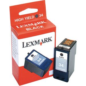 Image de Lexmark 18C0034 - Cartouche d'encre n°34 noire