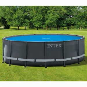 Intex Couverture solaire de piscine ronde 488 cm, couverture pour piscine, bâche de piscine,, couvertures pour piscines, bâches de piscine 3202853
