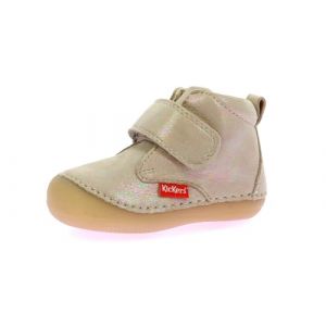Kickers Sabio, Bottillons Fille, Rose Irise, 26