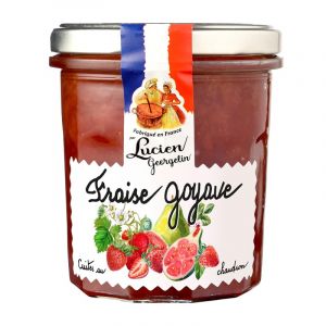 Lucien georgelin Pr&eacute;paration de fruits Fraise Goyave le bocal de 320g
