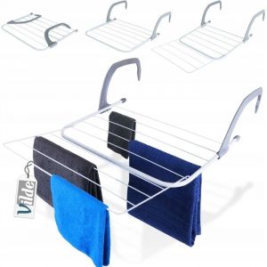 Etendoir a linge rabattable pour element avec surface de sechage de 46 m