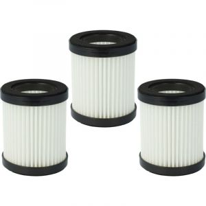 Vhbw Kit de 3x Filtres d'aspirateur compatible avec Beldray Airgility 29.6V BEL01515, BEL01469 aspirateur sans-fil - Filtre anti-saleté