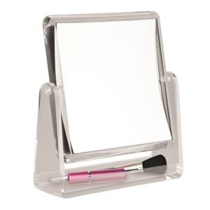 Image de Novex Miroir sur pied acrylique Rose