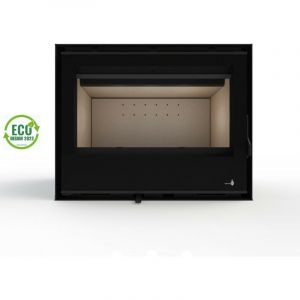 Image de Termofoc Pack Insert Ecodesign VISEU-C-695-S - 7.3KW + Ventilation + Cadre 3 côtés Acier