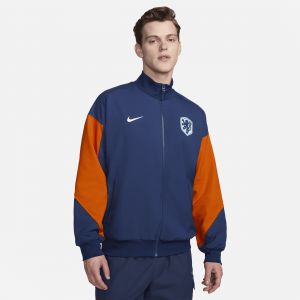 Nike Veste de foot Dri-FIT Pays-Bas Strike pour homme - Bleu - Taille L - Male