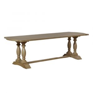 Table monastère en bois massif style chalet JOHNSON