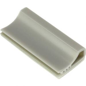 Tru Components Embase de fixation TC-6645732 gris clair 100 pc(s)