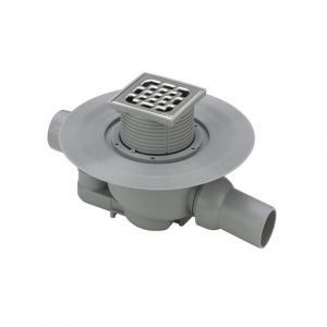 Viega Advantix Évacuation de salle de bains, set complet, pour une installation standard DN 50, 556921,
