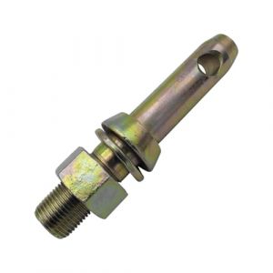 Cyclingcolors 1x Piton Axe Attelage diamètre 22mm à Visser avec Ecrou Catégorie 1 Remorque Moto Vélo Tracteur Machine Agricole Broche, Filetage 5/8" x35mm