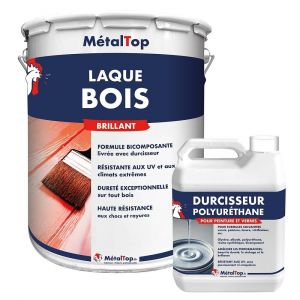 Laque Bois - Rouge basque - RAL 3004 - Pot 5L