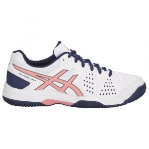 Asics Baskets Gel Padel Pro 3 Sg - White / Grapefruit - Taille EU 37