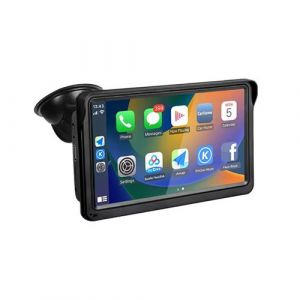 Avizar Écran CarPlay 10.26 Tactile avec Caméra de Recul / Android Auto / GPS Noir