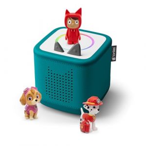 Tonies Boite à Histoire - Toniebox 2 - Vert Océan - Facile à Utiliser - Compatible Tonieplay