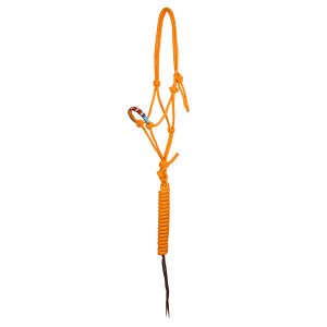 Licol pour cheval à noeuds de perles avec laisse Pool's