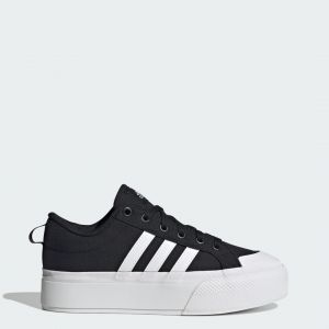 Baskets basses FEMME ADIDAS Performance Bravada 2.0 noires et à lacets