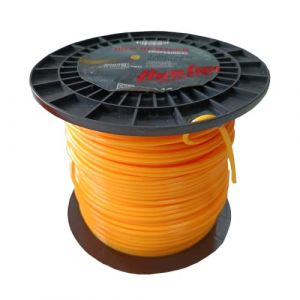 Avalon Fil Rond en Nylon Universel pour débroussailleuse et Tondeuse (4 mm x 96 m)