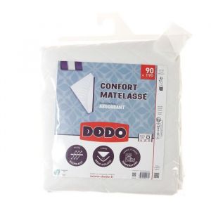 Dodo | Prot&egrave;ge-Matelas Imperm&eacute;able 90x190 | pour lit 1 Personne | Prot&egrave;ge-Matelas Confort Matelass&eacute; | Micro - Respirant | Lavable en Machine &agrave; 95&deg;c