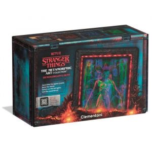 Clementoni Puzzle 520 pièces The Morphing Collection Stranger Things Cadre lumineux Démogorgon