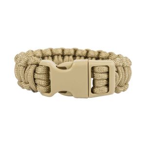 Image de Mil-tec Paracord Bracelet 22mm Coyote Taille L