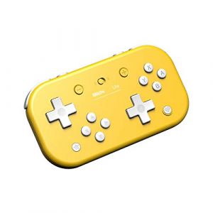 8Bitdo Manette Bluetooth pour Switch Lite/Switch/Windows - jaune