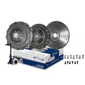 PROCODIS FRANCE Kit d'embrayage + Volant moteur pour RENAULT: Clio, Sc&eacute;nic, M&eacute;gane, Captur, Kangoo, Modus, Kadjar, Laguna, Talisman (Ref: KTV037BH)