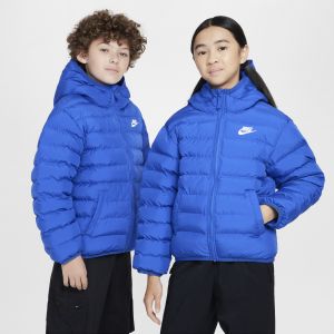 Nike Veste à capuche ample Sportswear Lightweight Synthetic Fill pour ado - Bleu - Taille L - Unisex