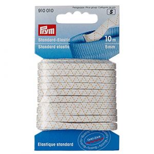 Prym Elastique standard blanc 10mx5mm