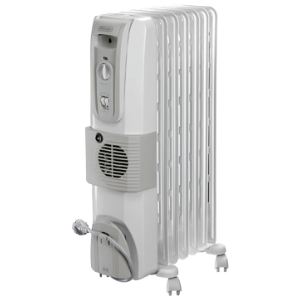 Delonghi HOR KH770720V - Radiateur mobile bain d'huile 2000 Watts