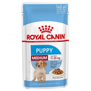 Royal Canin 10x140g Medium Puppy pour chiot - Nourriture pour chien