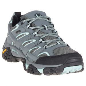 Merrell Moab 2 GTX, Chaussures de Randonnée Basses Femme, Gris (Sedona Sage), 38.5 EU