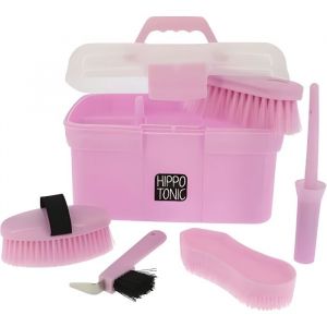 Hippo-Tonic Coffre de pansage HIPPOTONIC Bleu &eacute;quitation enfant