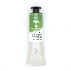 Sennelier Huile Fine Rive gauche 40ml - Vert Oxyde de Chrome