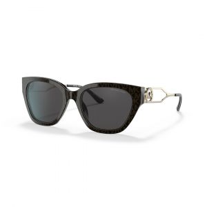 Michael Kors MK2154 Lunettes de Soleil Femme - Carrée Marron - Possibilité de verres correcteurs - Adaptable à la vue
