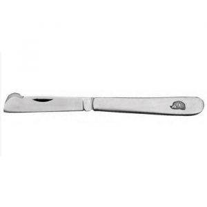 Image de Laguiole Couteau GREFFOIR INOX Pliant Motif Herisson