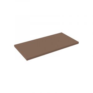 Sanycces Plan double vasque suspendu Clever Cappuccino - 140 x 46 cm