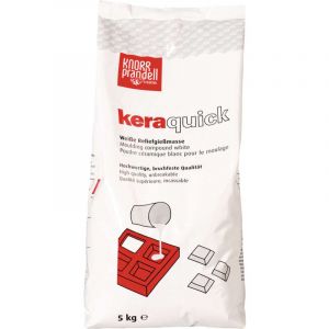 KNORRprandell KNORR PRANDELL Masse de coulée keraquick, 5 kg, blanc