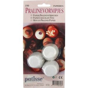 Patisse 150 caissettes pour pâtisserie PM en papier sulfurisé