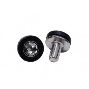 Weldtite Vis de manivelle Hex (X2) 8mm Noir