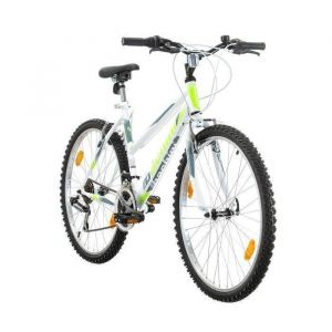 Bachini Vélo VTT 26 pouces Femme 18 Vit. freins V-Brake + Transmission Shimano (Offre Spéciale : Pompe et garde-boues offert )