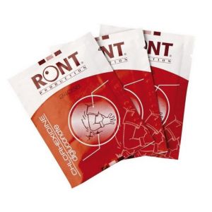 ESCULAPE Lot de 100 compresses impregnées de chlorhexidine digluconate