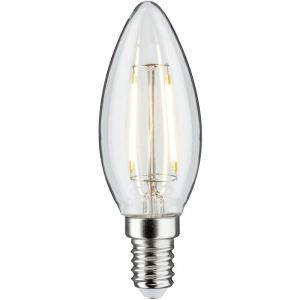 Paulmann 28683 Ampoule à Filament LED 2,6 W Transparent 2700 K Blanc Chaud E14, 2 W