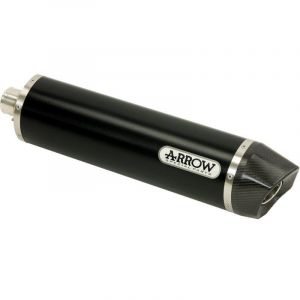 Arrow Silencieux Alu black Indy-race embout carbone