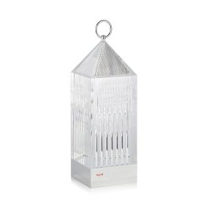 Kartell Lantern, Lampe de Table, Cristal, avec Variateur de Lumi&egrave;re